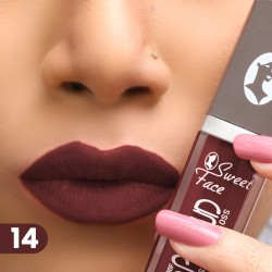 Sweet Face Long Lasting Matte Lip Gloss Shade 14