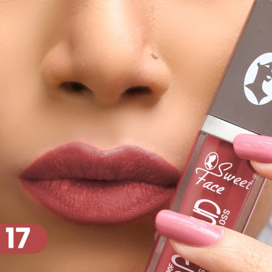 Sweet Face Long Lasting Matte Lip Gloss Shade 17