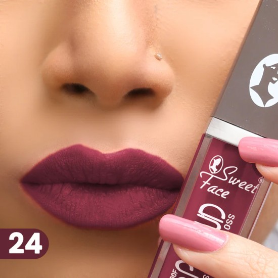 Sweet Face Long Lasting Matte Lip Gloss Shade 24
