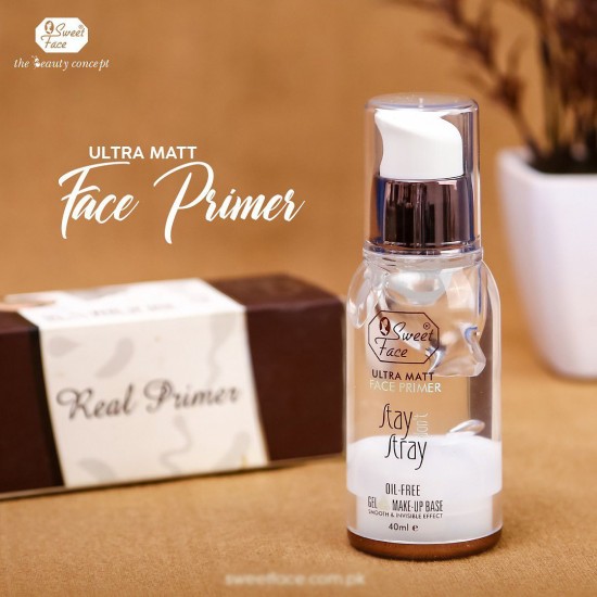 Sweet Face Primer Oil Free Ultra Matte Gel Primer 40ml