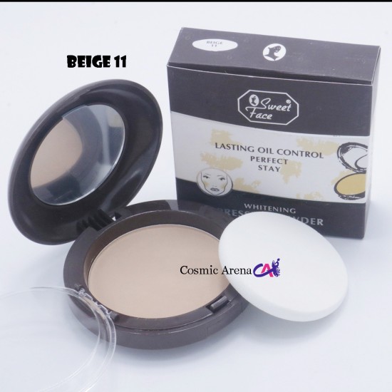 Sweet Face Pressed Powder Oil Control Face Powder Shade Beige 11