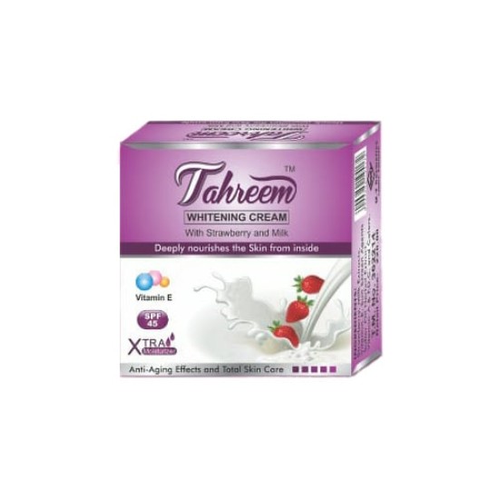 Tahreem Whitening Cream With Strawberry And Milk