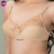 BeBelle Bra Intimage Soft Poly Cotton Jersey Stuff and Non stretch lace Color Skin