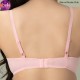 BeBelle Bra MARVEL Rosette floral lace Bra Net Stuff Color Pink 