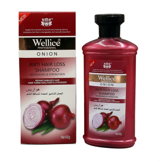 Wellice Onion Anti Hair Loss Shampoo 400gm