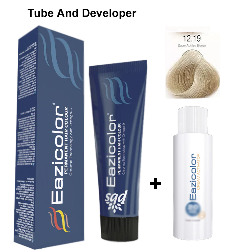 Eazicolor Hair Dye Chroma Technology With Omega-9