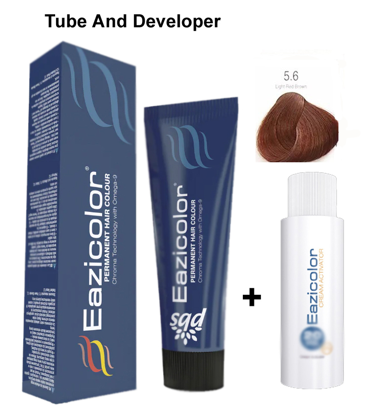 Eazicolor Hair Dye Chroma Technology With Omega-9 Eazicolor Hair Dye Chroma Technology With Omega-9