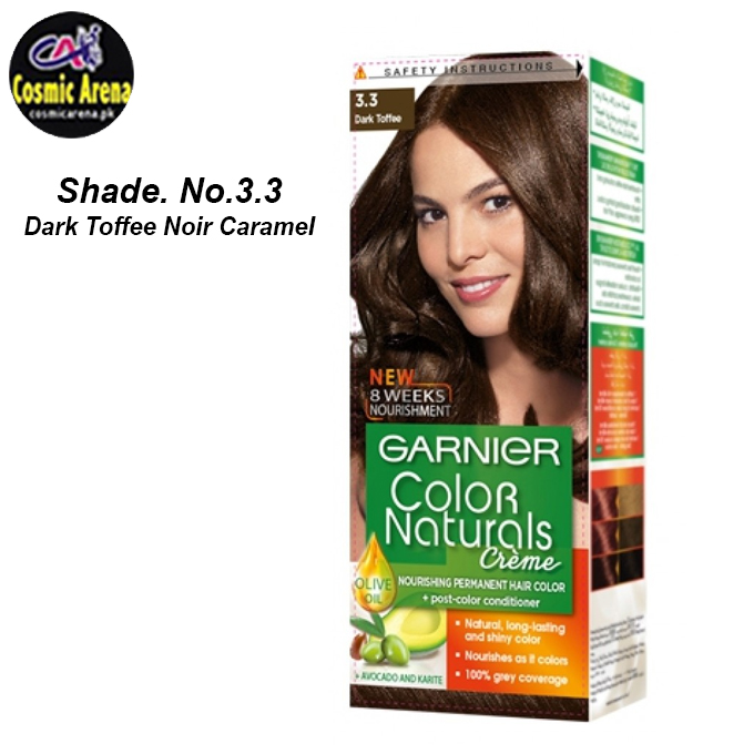 Treatab - Garnier Men Shampoo & Hair Dye 3.0 Black Brown